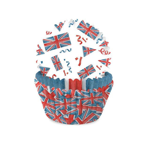 Anniversary House - Union Jack Cupcake Cases