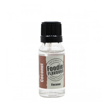 Foodie Flavours Coconut Natural Flavouring 15ml
