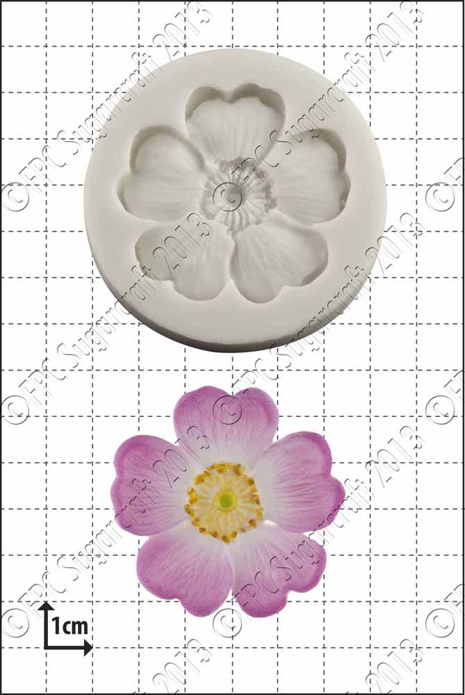 FPC Dog Rose Mould The Cake Guru