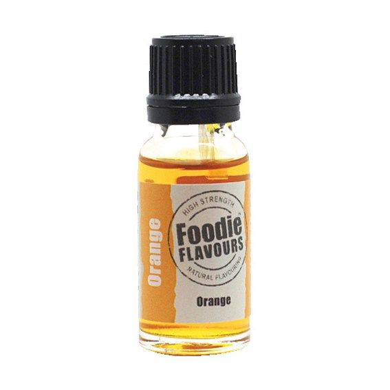 Foodie Flavours Orange Natural Flavouring 15ml