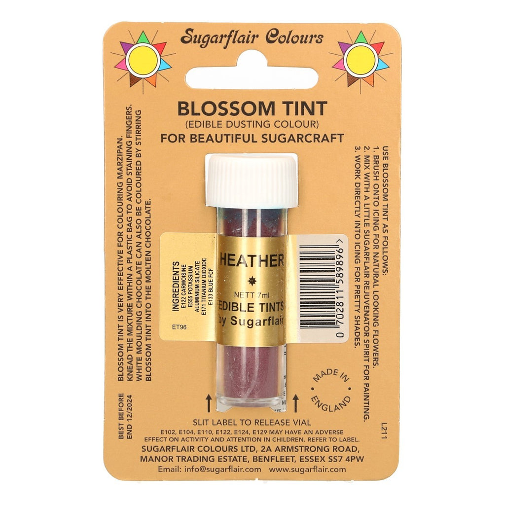 Sugarflair Blossom Tint Dusting Colours - Heather