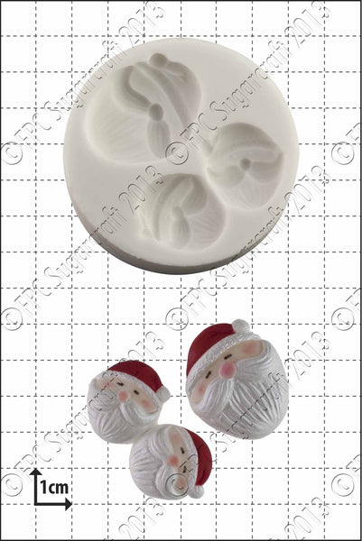 FPC Mini Santa Faces Mould