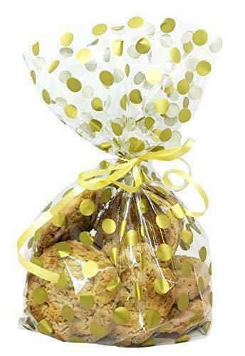 Large Gold Spot Cello Bags