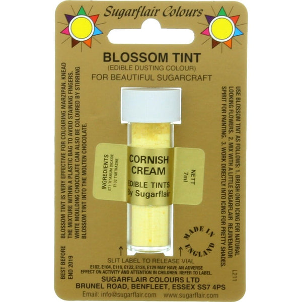 Sugarflair Blossom Tint Dusting Colours - Cornish Cream