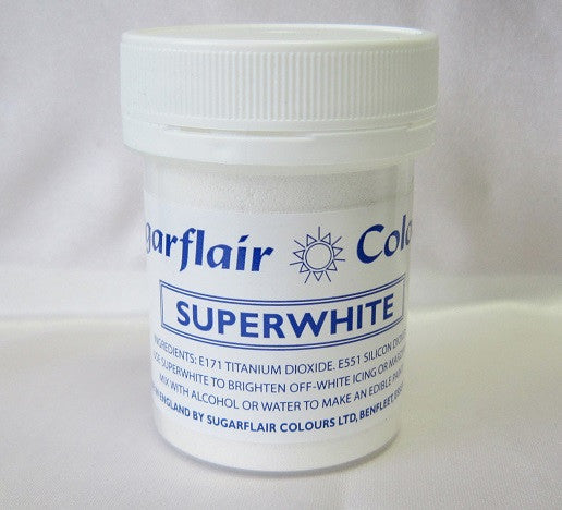 Sugarflair Icing Whitener - Superwhite