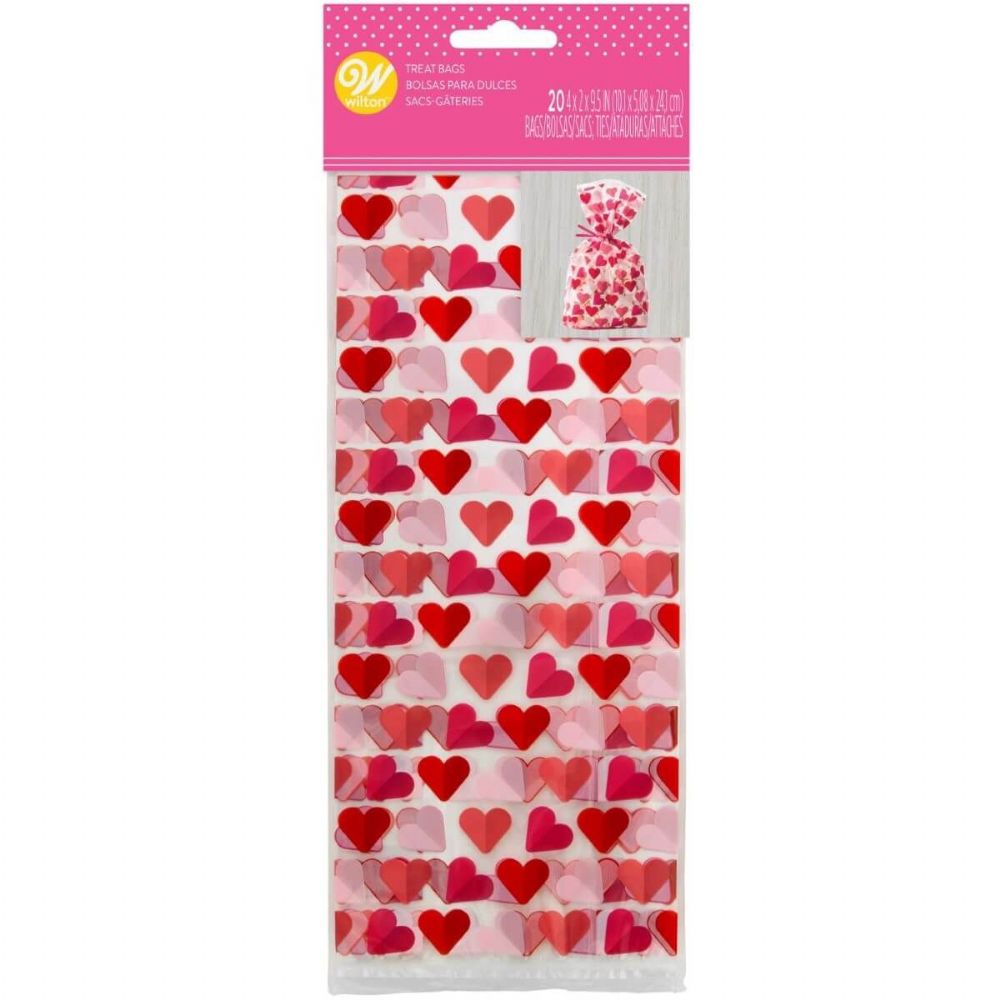 Wilton Treat Bags - Hearts